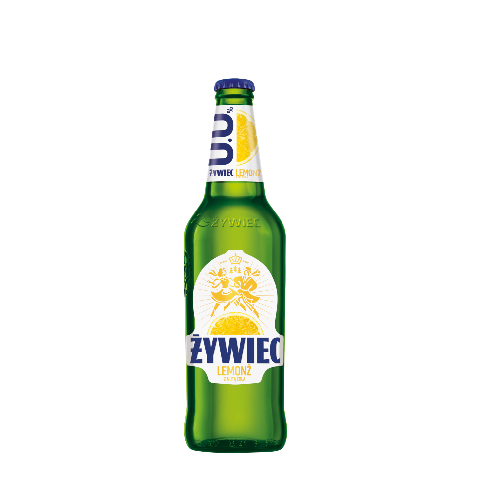 Butelka Żywiec 0 Lemonż