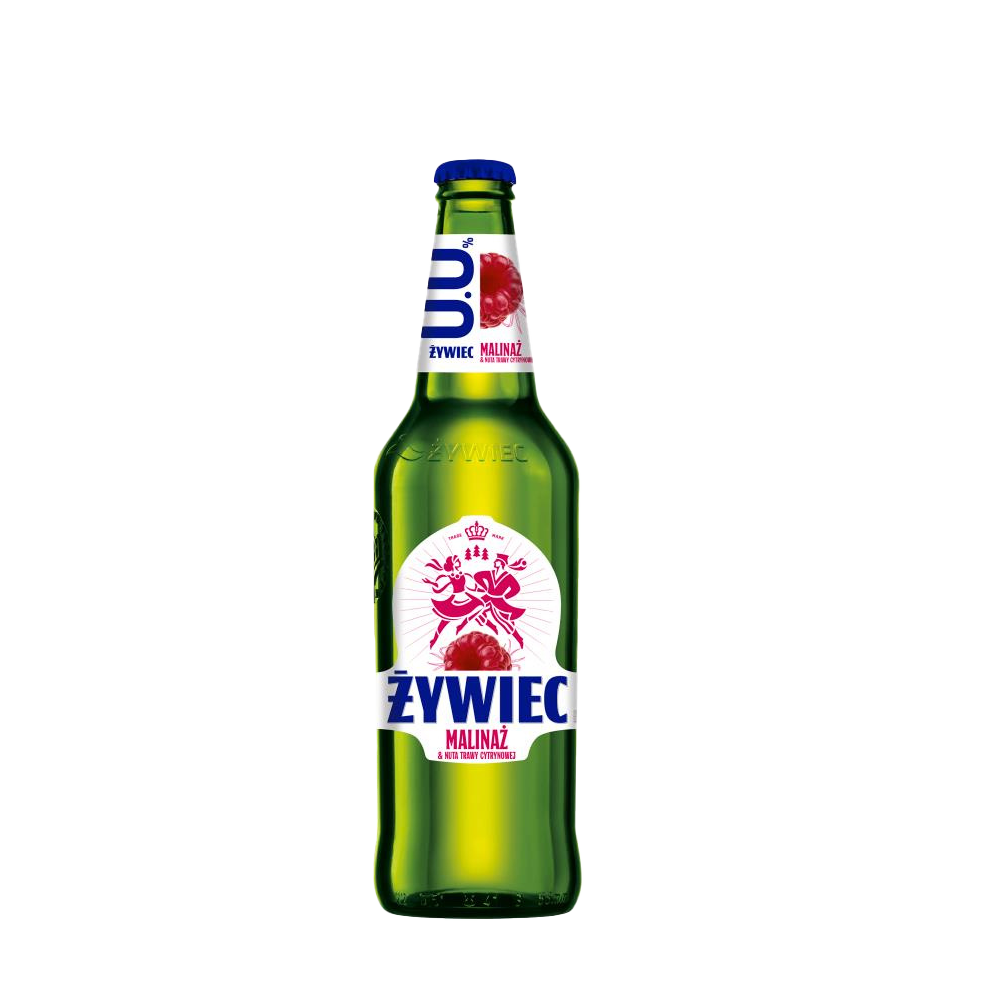 Butelka Żywiec 0 Malinaż